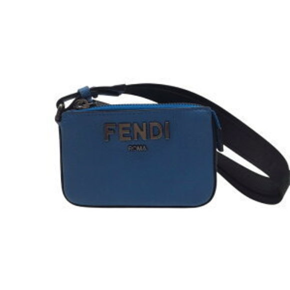Fendi Pouch Bag Shoulder Leather - Picture 1 of 6